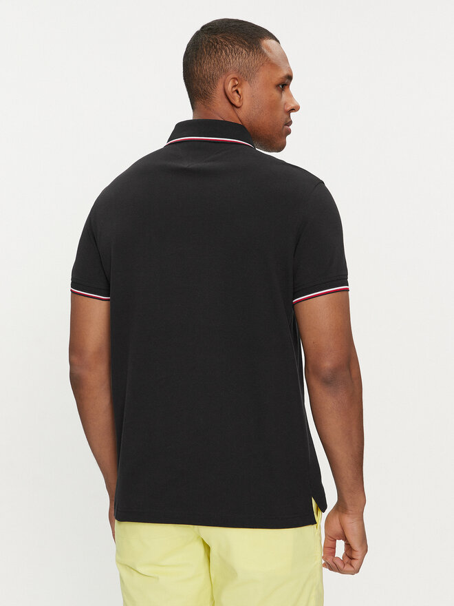 Tommy Hilfiger Tommy Hilfiger Polo 1985 MW0MW30750 Μαύρο Slim Fit