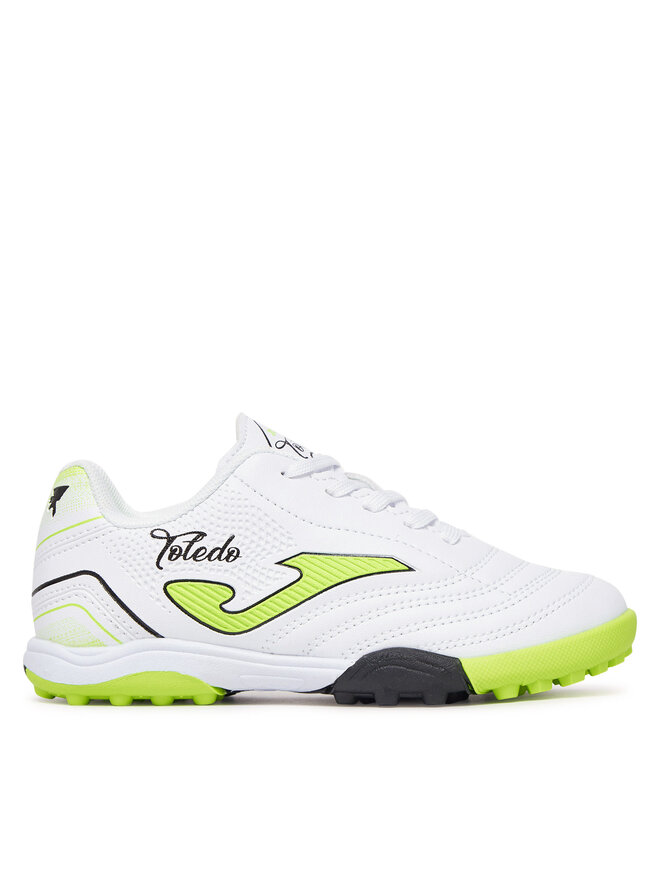 Botas De Fútbol Joma Toledo 2502 Para Niño - Tacos Para Césped Artificial, Piel Sintética