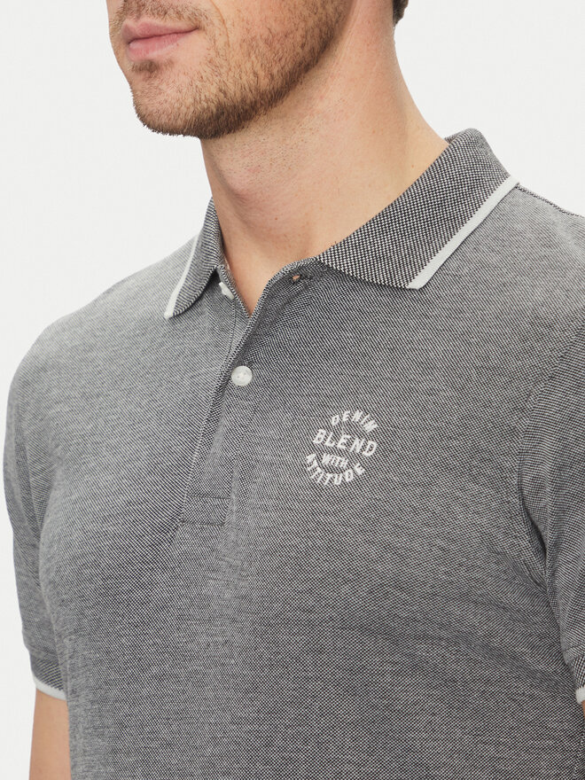 Blend Blend Polo 20708180 Siva Regular Fit