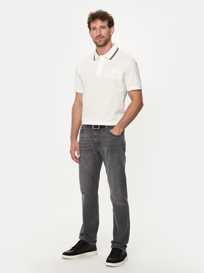 Gant Gant Pólóing Contrast 2013039 Ekru Regular Fit