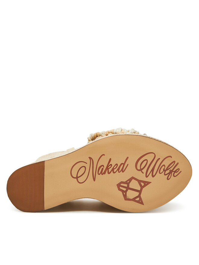 Naked Wolfe Espadrile Naked Wolfe Peony Bež