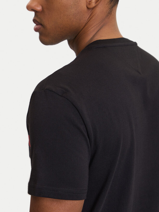 Tommy Jeans Tommy Jeans T-Shirt DM0DM22539 Schwarz Regular Fit
