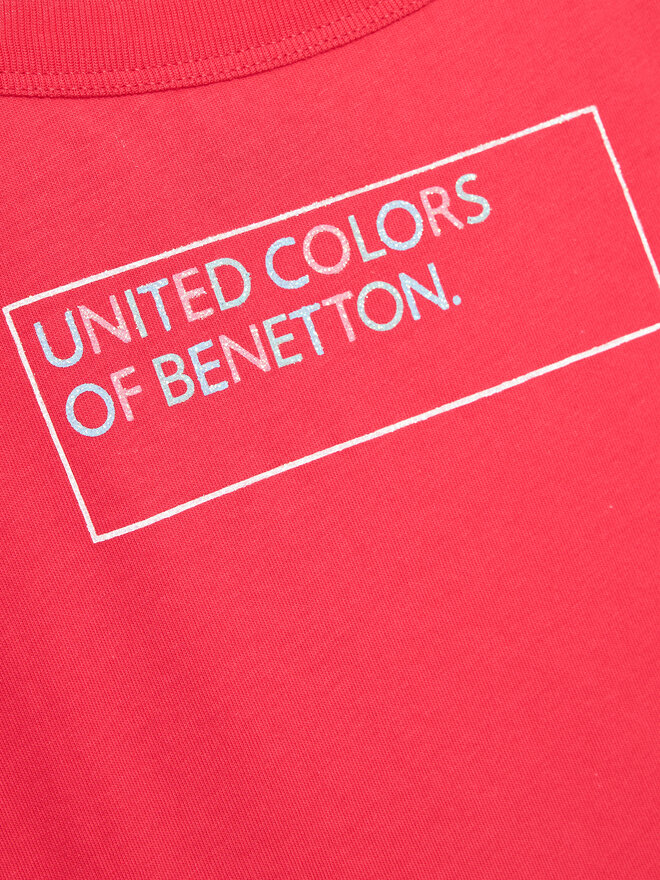 United Colors Of Benetton United Colors Of Benetton Топ 3I1XCH01E Рожевий Regular Fit