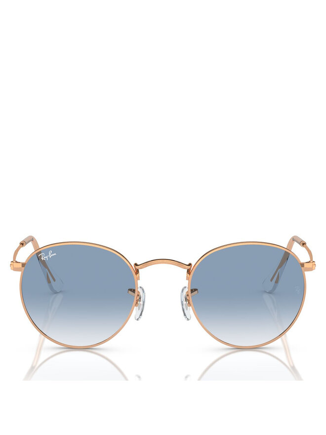 Ray-Ban Okulary przeciwsłoneczne Ray-Ban Round Metal 0RB3447 92023F Złoty