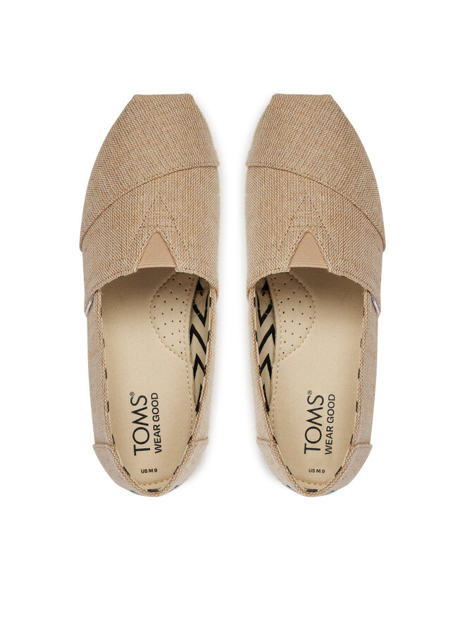 Toms Туфлі Toms Alpargata 10018736 Бежевий