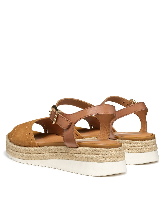 Geox Espadrile Geox D Eolie D55SRB 02243 C6001 Smeđa