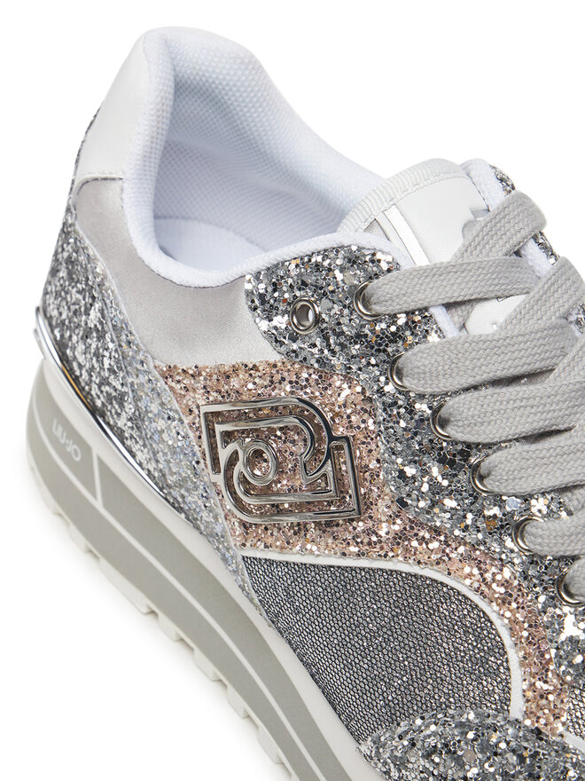 Liu Jo Sneakersy Liu Jo BA5015 TX007 Srebrny