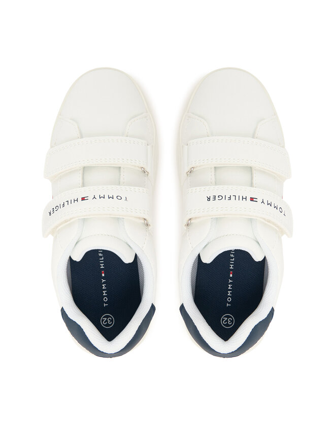 Tommy Hilfiger Sneakers Tommy Hilfiger Low Cut Velcro T1X9-34338-1355 S Weiß