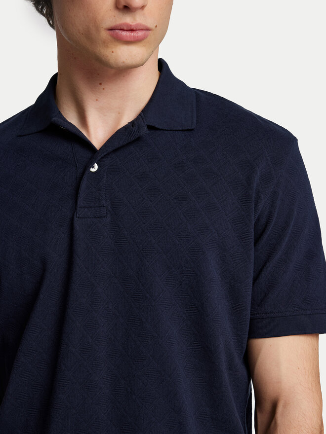 Selected Homme Selected Homme Поло Paul 16096767 Cиній Regular Fit