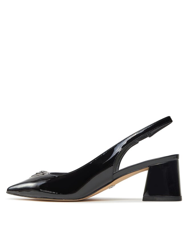 Guess Sandały Guess Zanda FLPZAN PAT05 Czarny
