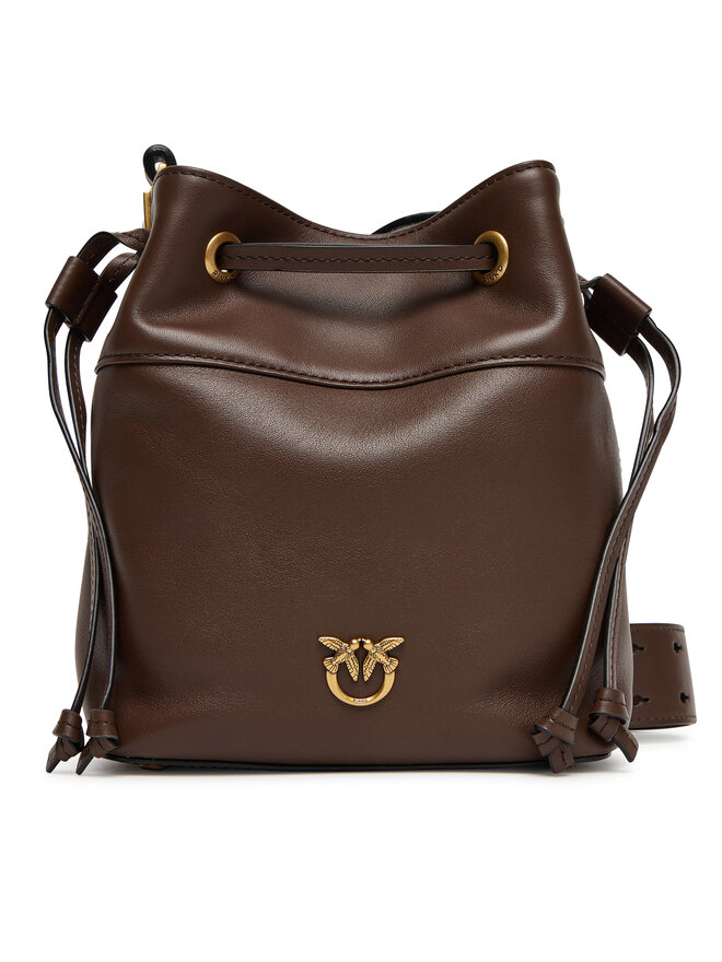 PINKO Kabelka PINKO Secchiello Mini Al 25-26 104303 A0QO Hnedá