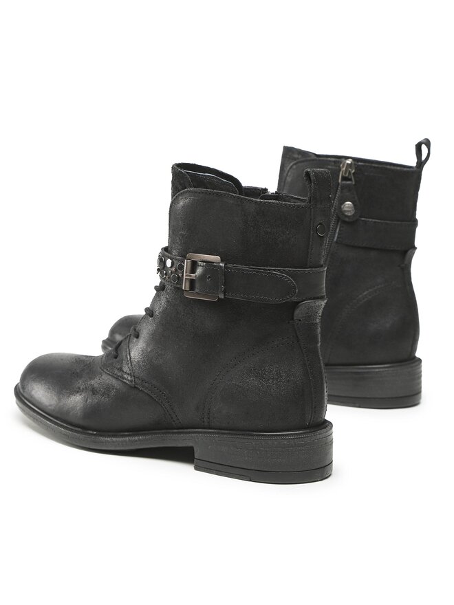 Geox Botine Geox D Catria E D26LQE 07743 C9999 Negru