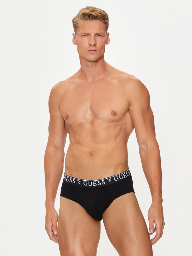 Guess Guess Набір з 5 пар сліпів U4YG20 K6YW1 Чорний