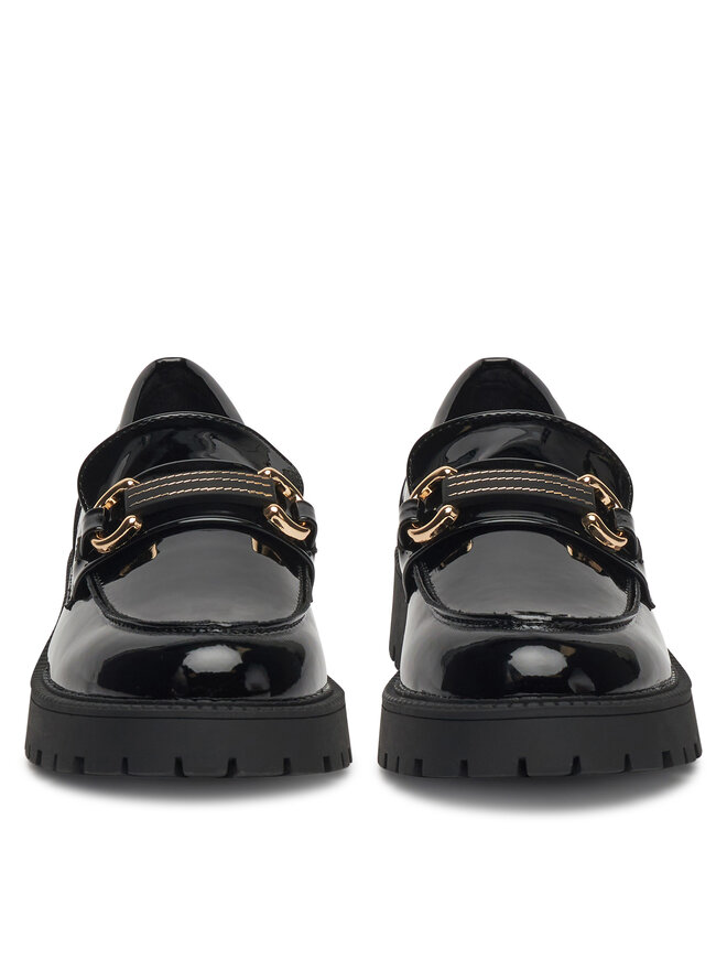 DeeZee Loafersy DeeZee 23038T235 Czarny