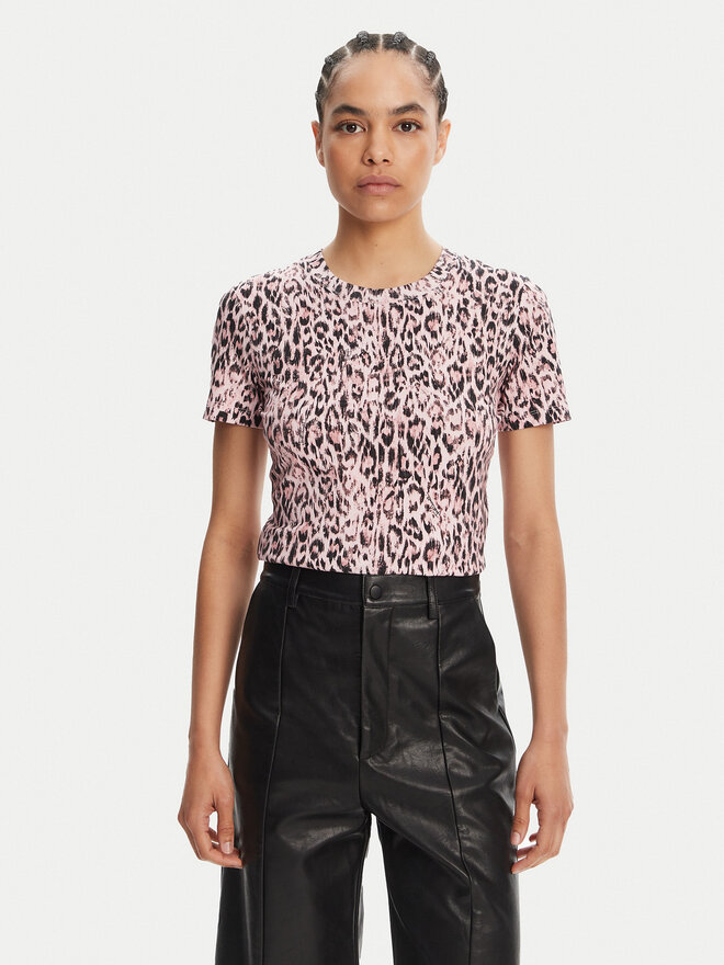 Just Cavalli Just Cavalli T-Shirt 78PAHE06 Έγχρωμο Regular Fit