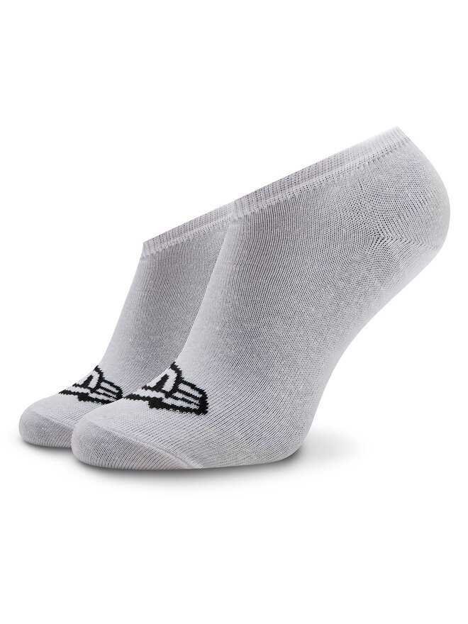 New Era Набір 3 пар низьких шкарпеток unisex New Era Flag Sneaker Sock 13113638 Білий