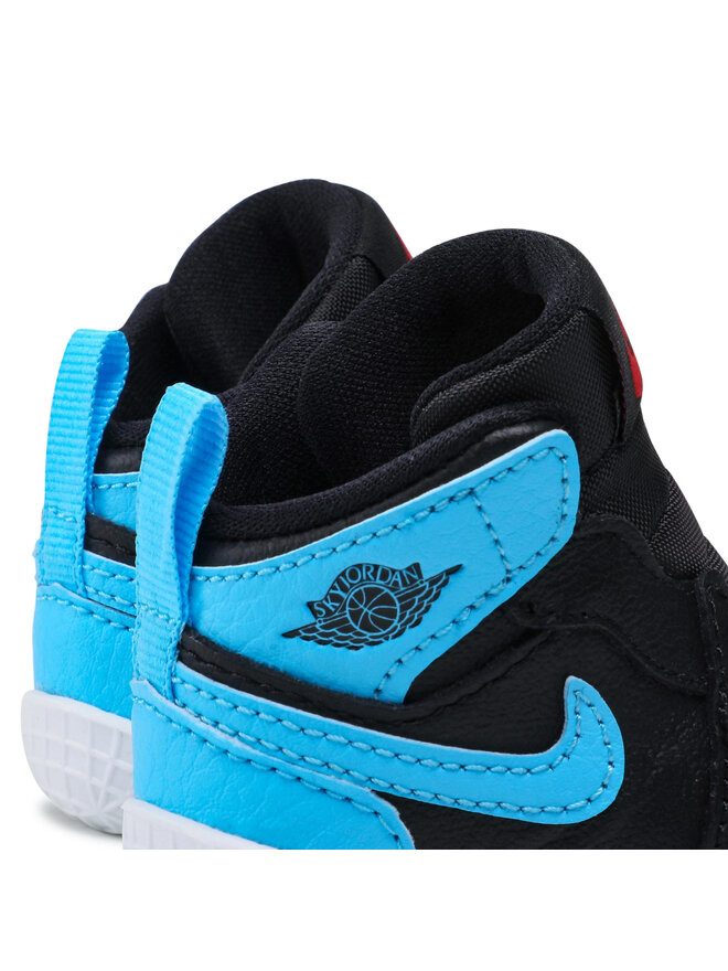 Nike Sneakersy Nike Jordan 1 Crib Bootie AT3745 046 Czarny