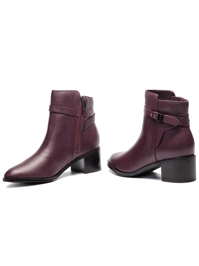 Bottines Clarks Poise Freya 261360044 Violet chaussures