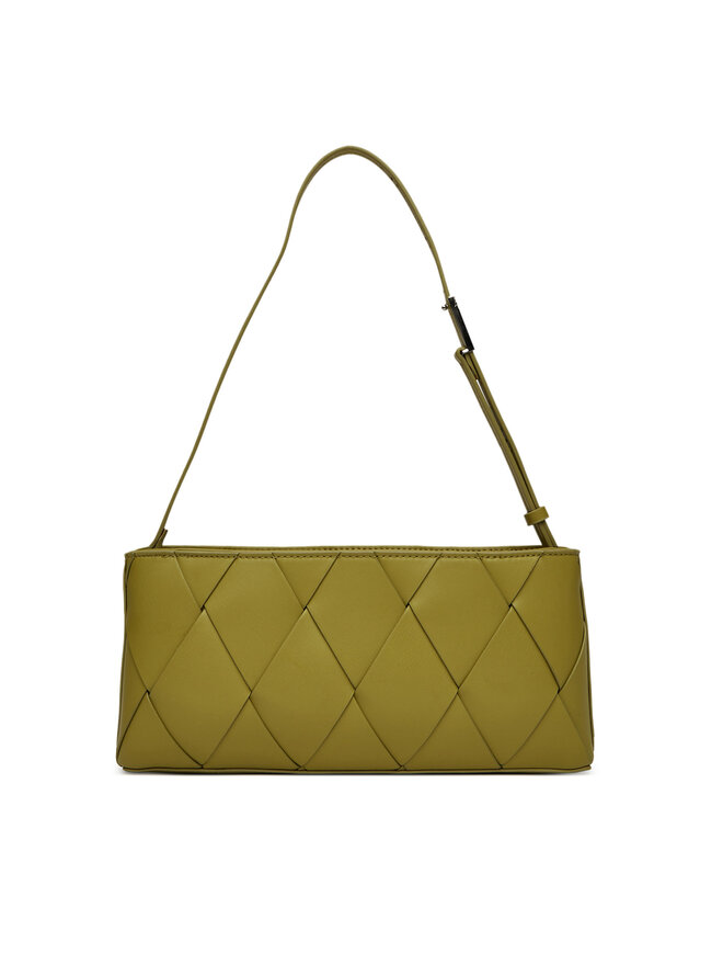 Calvin Klein Сумка Calvin Klein Ck Woven Elongated Shoulder Bag K60K612992 Зелений