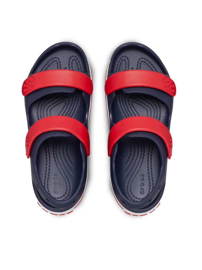 Crocs Sandały Crocs Crocband Cruiser Sandal Kids 209423 Granatowy
