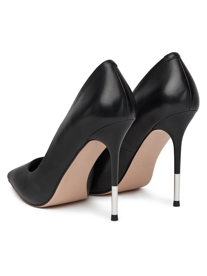 Eva Minge Pantofi cu toc subțire Eva Minge THYME-LT934-35 Negru