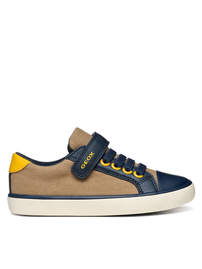Geox Sneakersy Geox J Gisli J455CB 01054 C5FF4 S Hnědá