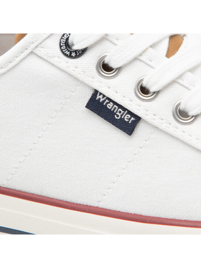 Wrangler Sneakers aus Stoff Wrangler Ray Pocket WL21500A Weiß