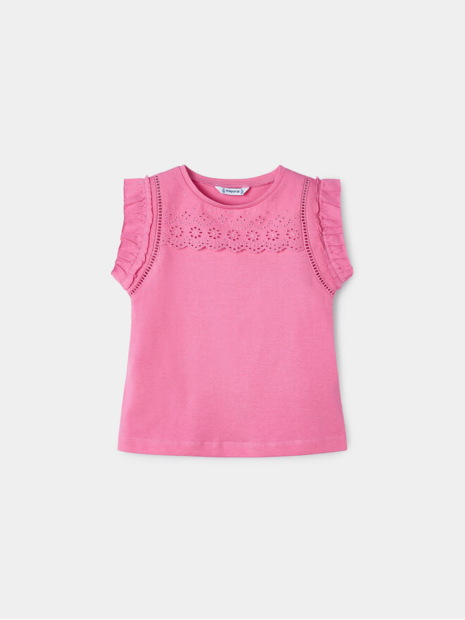 Mayoral Mayoral Τοπ 3094 Ροζ Regular Fit