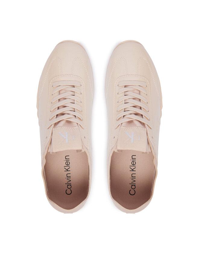 Calvin Klein Sneakers Calvin Klein Low Profile Run Mg Pol Mix Mat HW0HW03284 Beige
