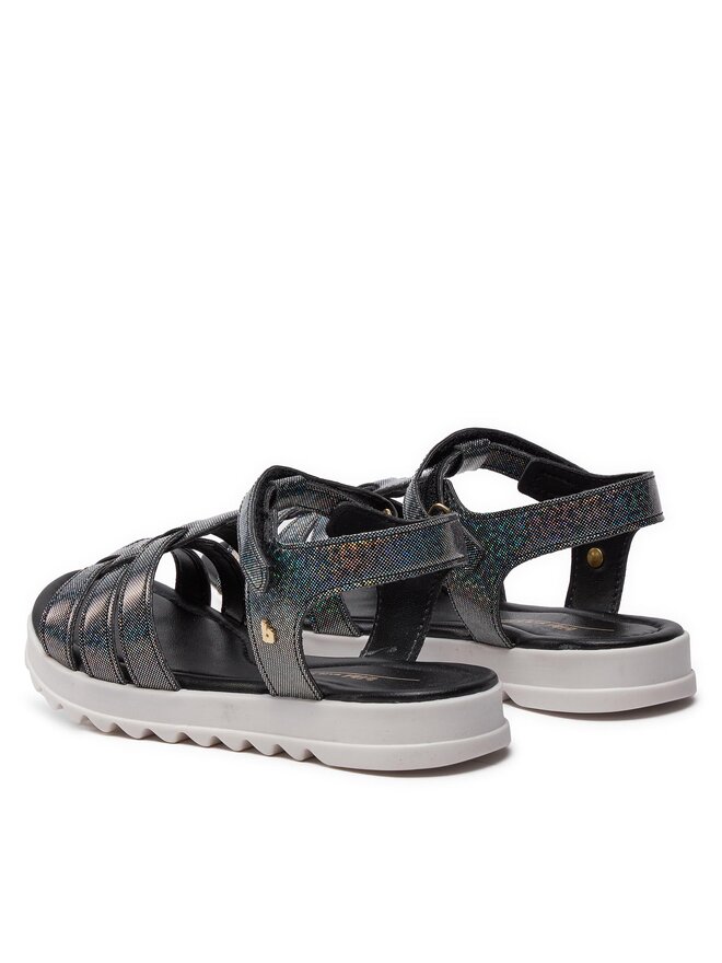 Bibi Sandali Bibi Flat Form 1198012 Argento