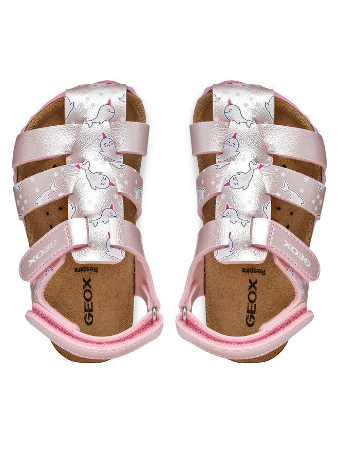 Geox Sandale Geox B Sandal Chalki B452RA 0PVNF C8010 M Roz
