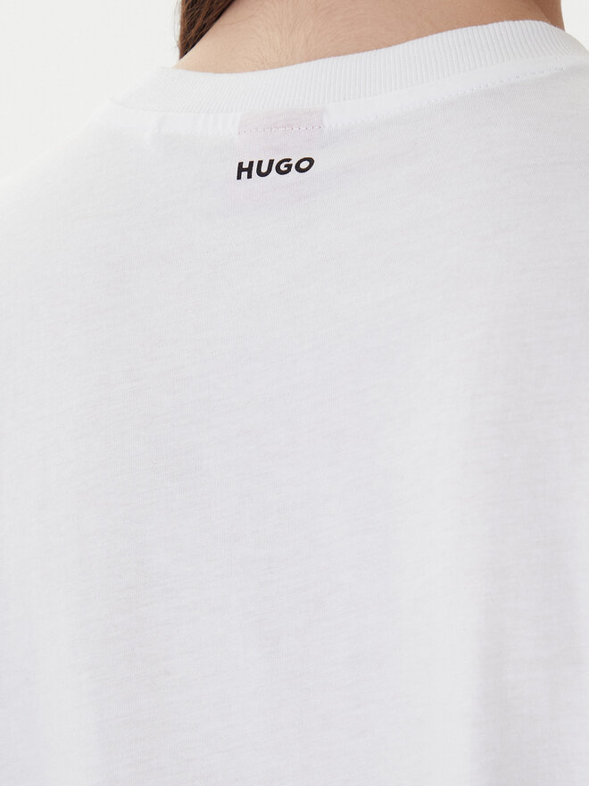 HUGO Hugo T-Shirt Dashire_4 50489198 Weiß Regular Fit