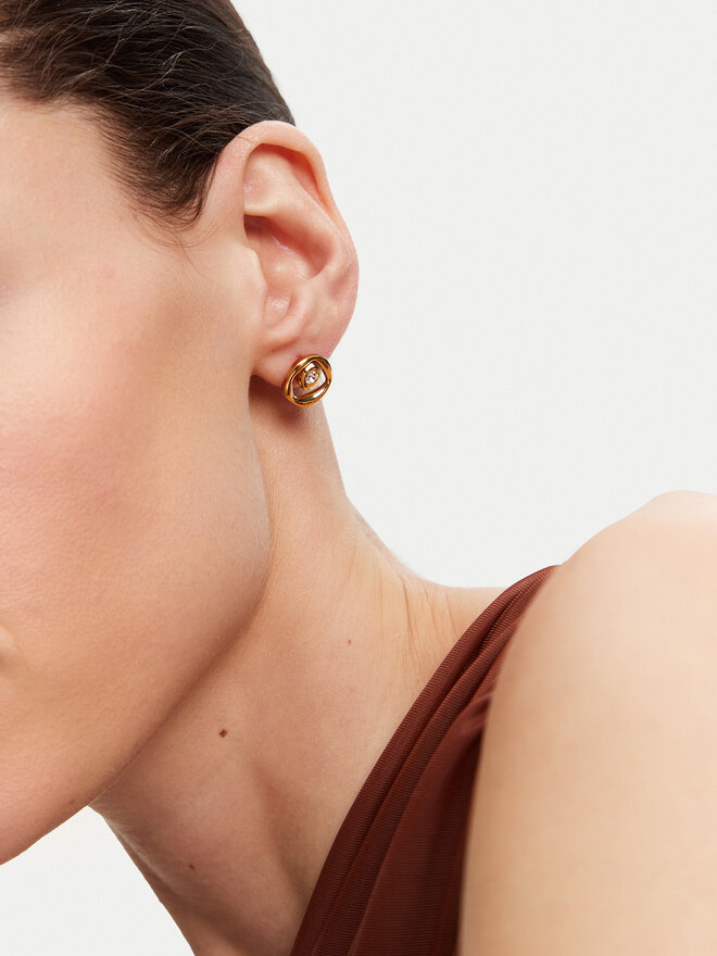 Guess Pendientes Guess JUBE05 188JW Oro