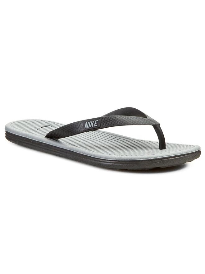 Tongs Nike Solarsoft Thong II 488160 090 Black Cool Grey fr.eschuhe.ch