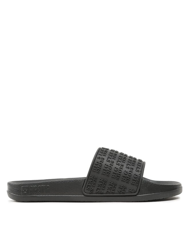 Big Star Shoes Klapki Big Star Shoes LL274A147 Czarny