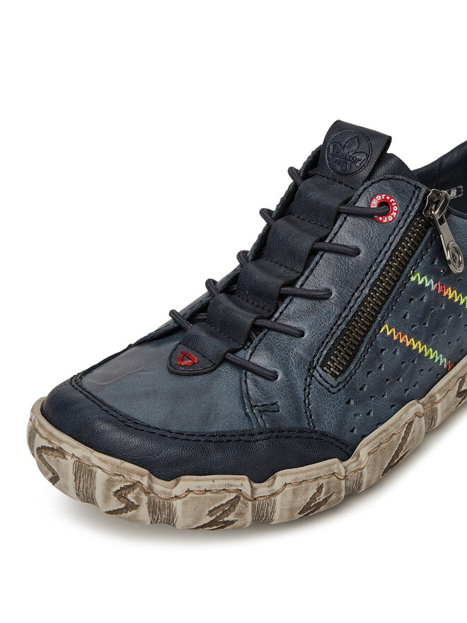 Rieker Halbschuhe Rieker L0357-12 Dunkelblau