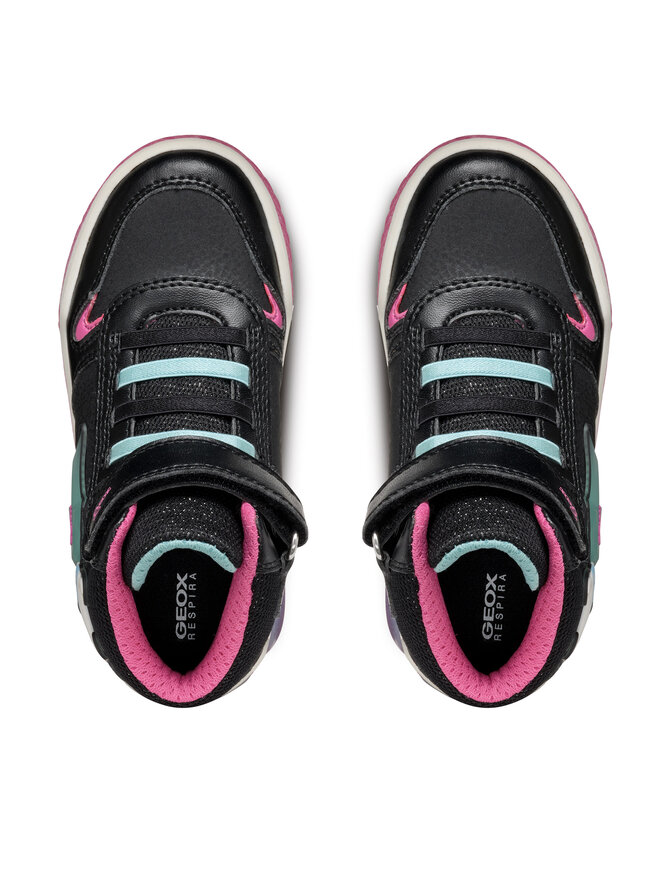 Geox Sneakers Geox J Inek Girl J36ASC 0CENF C9B4A S Nero