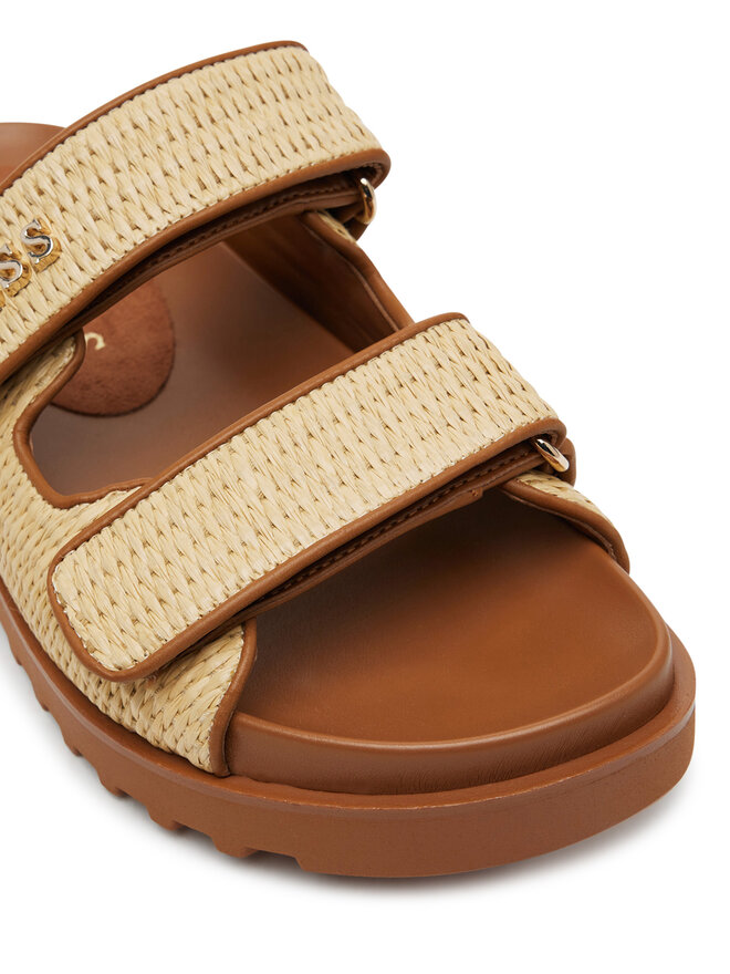 Guess Klapki Guess Fadeliza FLJFDE FAP19 Brązowy