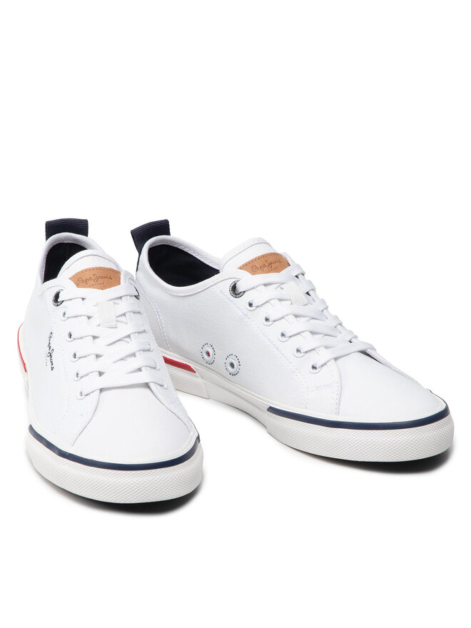 Pepe Jeans Tenisky Pepe Jeans Kenton Smart 22 PMS30811 Bílá