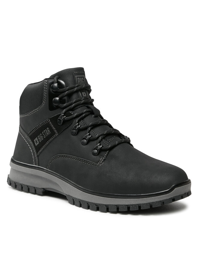 Big Star Shoes Trappers Big Star Shoes MM174019 Negru