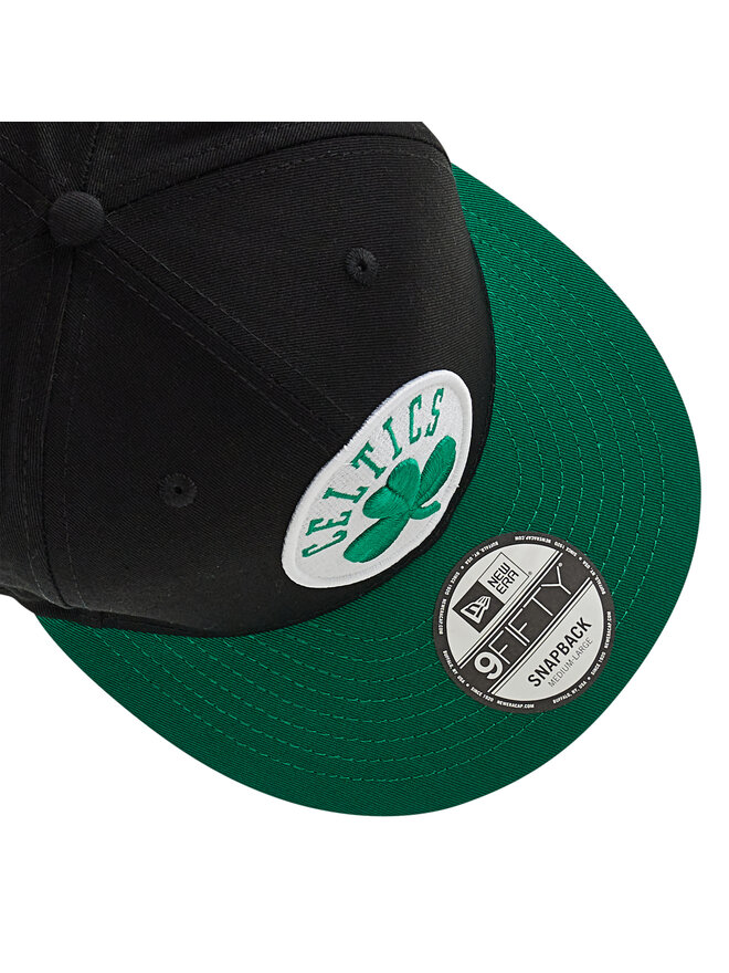 New Era Kepurė su snapeliu New Era Boston Celtics Logo 9Fifty 12122726 Juoda