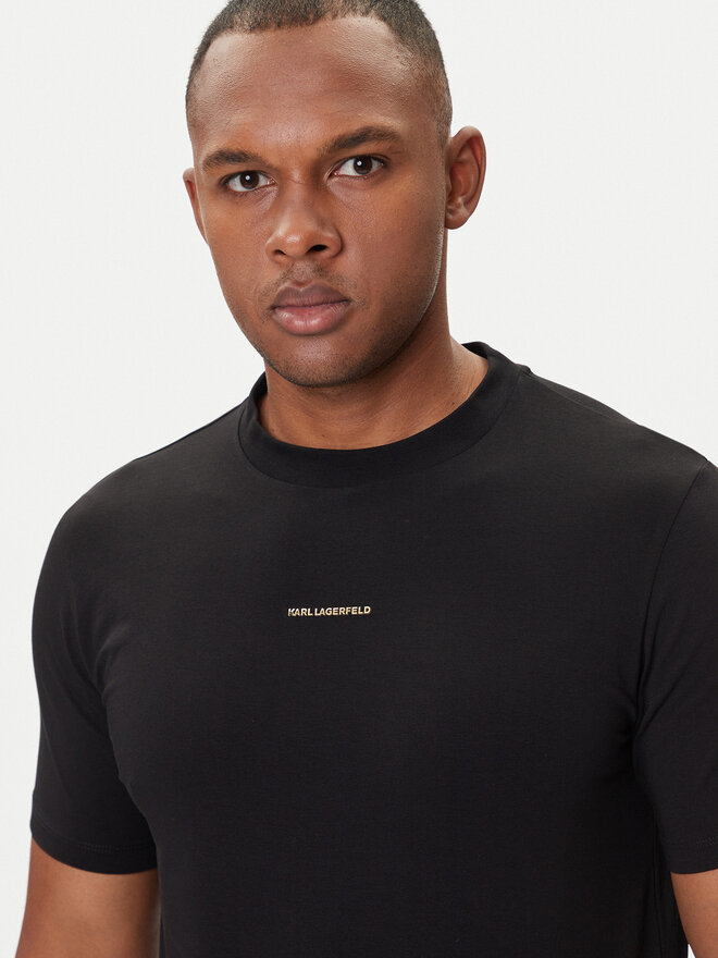 KARL LAGERFELD KARL LAGERFELD Camiseta 755051 554235 Negro Regular Fit