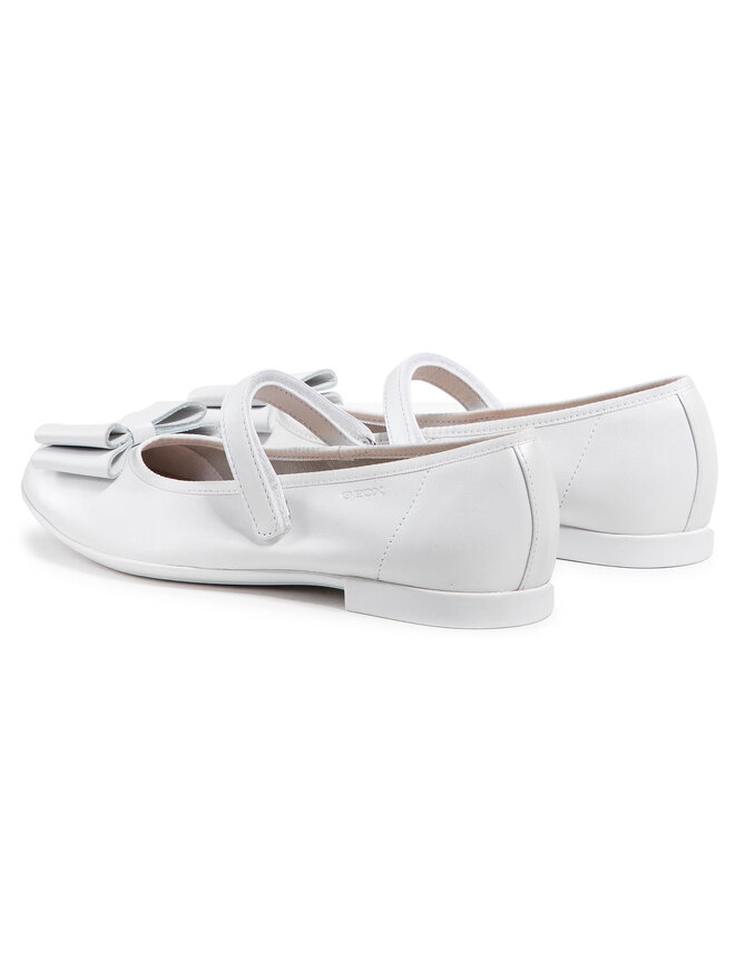 Geox Halbschuhe Geox J Plie' B J0255B 00044 C1000 D Weiß
