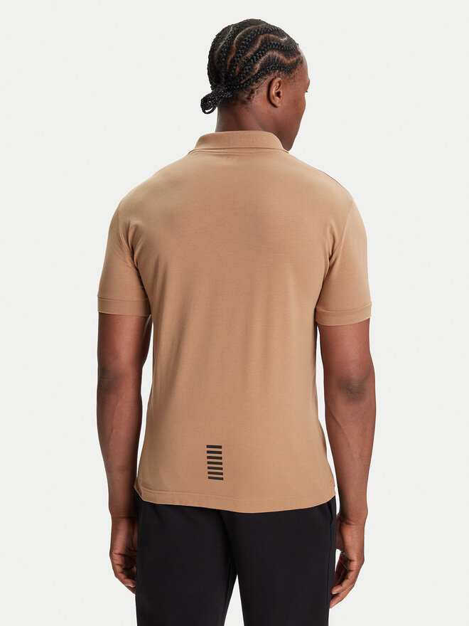 EA7 Emporio Armani EA7 Emporio Armani Polo 8NPF14 PJVQZ U6171 Beis Regular Fit