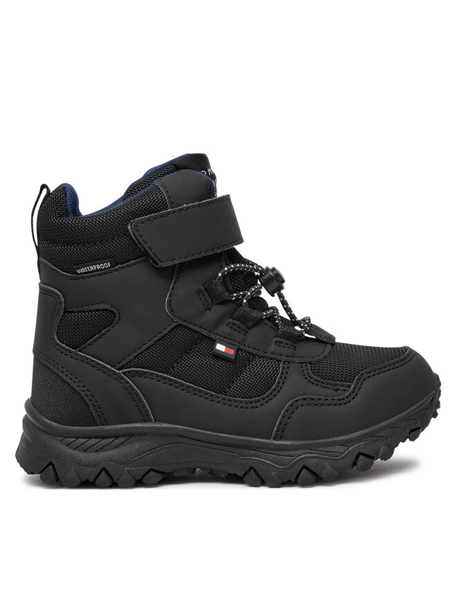 Tommy Hilfiger Schneeschuhe Tommy Hilfiger Fur Boot T1X5-33710-1492 S Schwarz