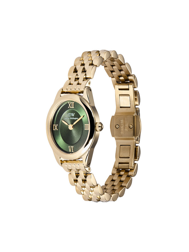 Daniel Wellington Ročna ura Daniel Wellington Ophelia Mini 22 DW00100804 Zlata