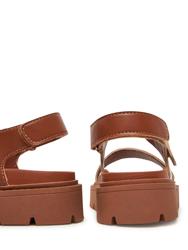 Tommy Hilfiger Sandale Tommy Hilfiger T3A2-33785-0326 M Smeđa