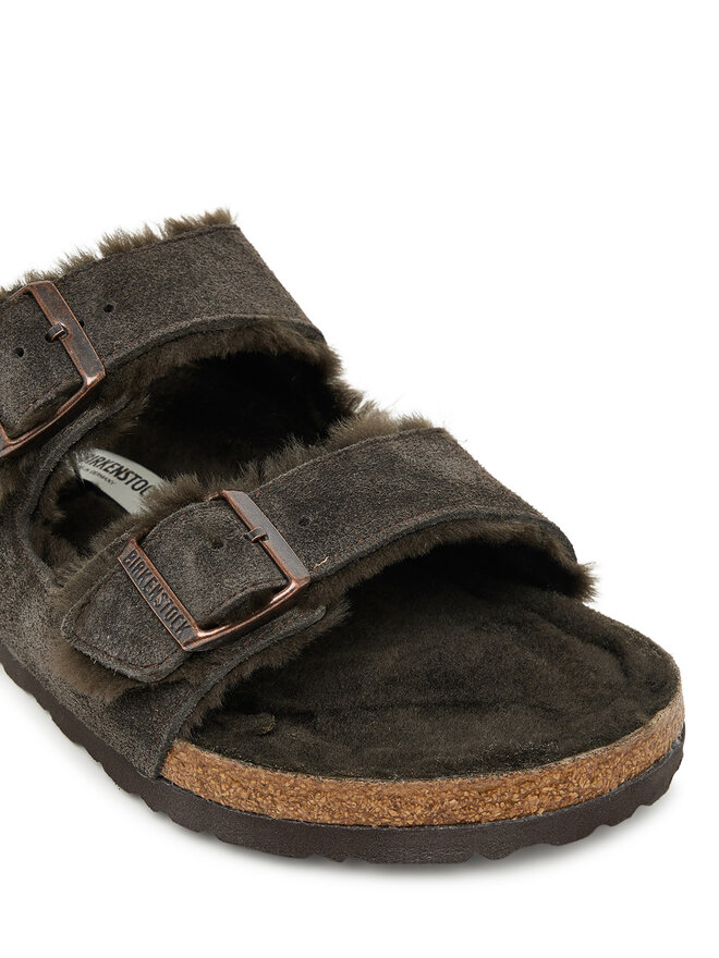 Birkenstock Шльопанці Birkenstock Arizona Shearling 1020566 Коричневий