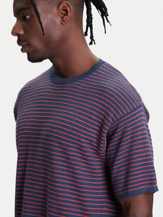 United Colors Of Benetton United Colors Of Benetton Póló 1195K109V Sötétkék Relaxed Fit