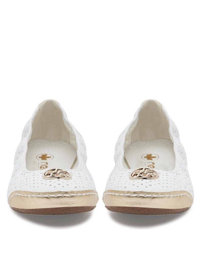 Rieker Balerina Rieker 41459-80 Fehér